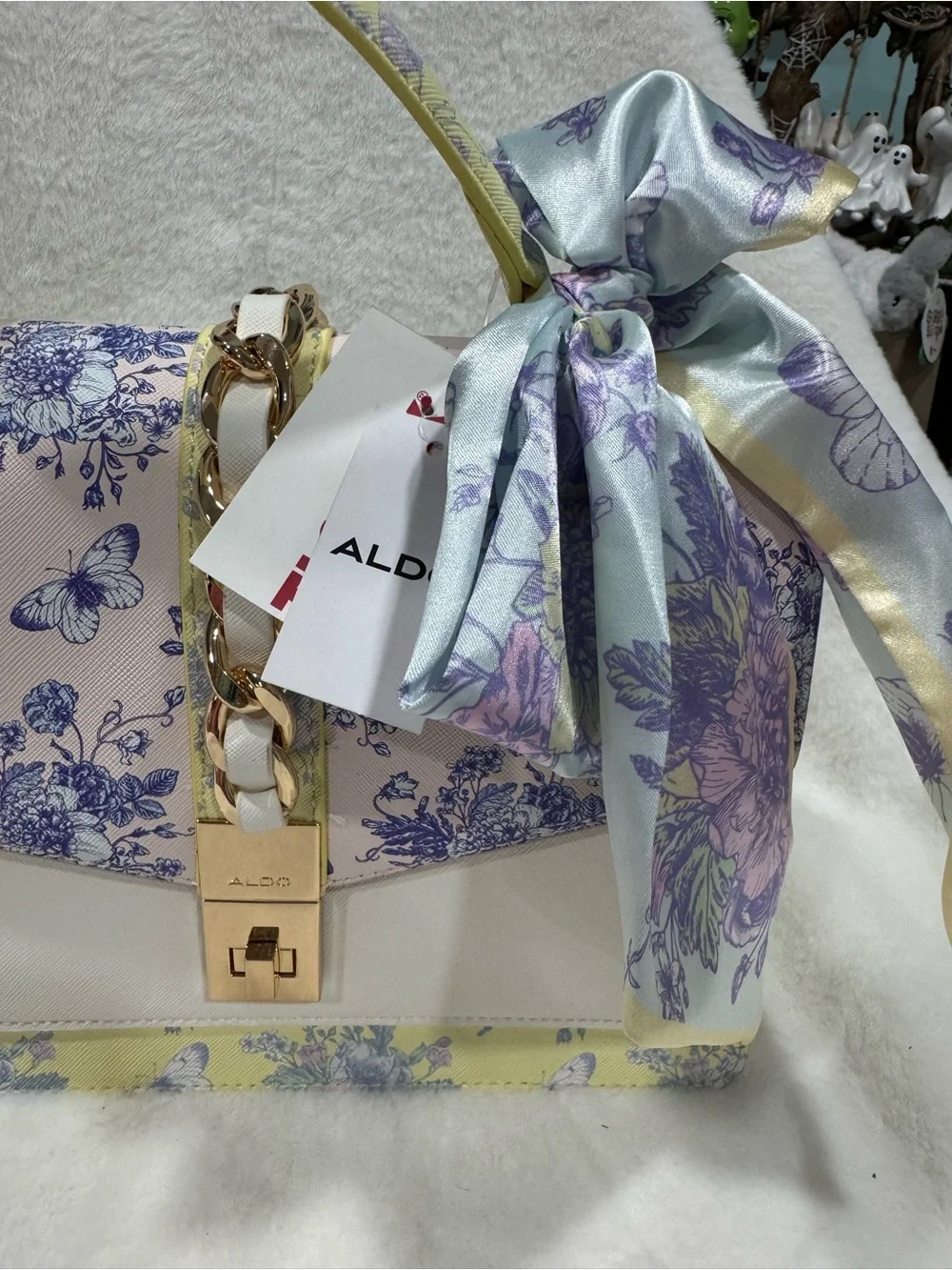 Aldo satchel pastel